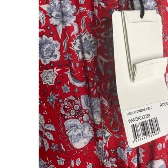 Zadig & Voltaire Rima Flowers Field Midi Dress - Picture 9 of 9